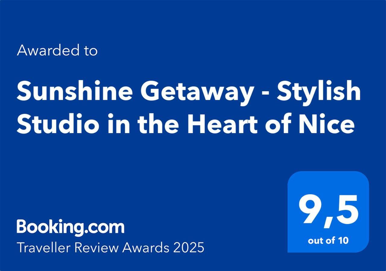 Sunshine Getaway - Stylish Studio In The Heart Of Nice Exterior photo